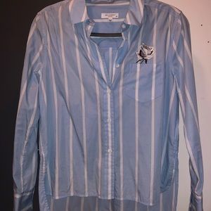 Equipment Femme Striped Button Down